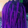 Large Knotless Box Braids (shoulder Length)