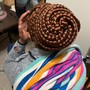 Medium Cornrows (Back Length)