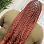 Large Knotless Box Braids (shoulder Length)