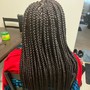 Small Cornrows (Butt Length)