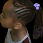 Kid's Braids ponytail