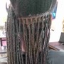 Knotless braids