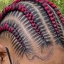 2 feed-in Braids