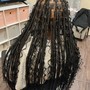 Large Stitch Braided Ponytail