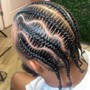 Kids Sleek Braided Ponytail