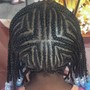 Men Individuals Braids or twist