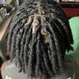 Loc Retwist (less than 100 locs)