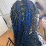 Large Knotless Braids