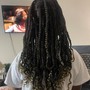 Braids- French curls- medium