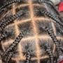 Medium Knotless Braids