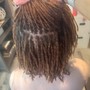 Microlocks Twist Natural Hair