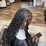 Medium Fulani Braids