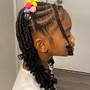 Kid's braided pony