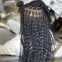 Large Braids - mid back