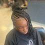 Small Goddess Knotless Braids