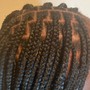 Small Goddess Knotless Braids