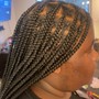 Small Knotless Braids