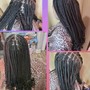 Knotless large box braids