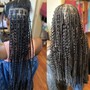 Knotless Box Braids Medium