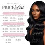 Full Micro-Link Weft Install *2 Pure Virgin Bundles Included* 16in & 18in