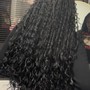 Knotless braids