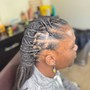 Men Braids- Half Head