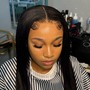 Closure Sew In, Full Face Glam