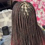 KNOTLESS BRAIDS (medium size)