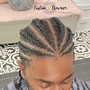 Men’s Braids/Natural Braids (No Hair Added)