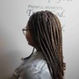 Boho knotless Braids (Bob Length)