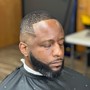 Bald head shave W/ Beard Trimming