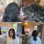 Deep Conditioning Treatment, Protein Treatment, Blowout, Flat Iron, Women's Cut