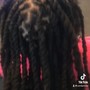 Loc Re-twist (Medina length, neckline to shoulders