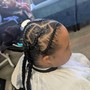 Little Kids Freestyle Braid Style with Extentions