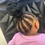 2 Feed In Braids