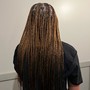 Large Knotless Braids