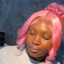 U-part Wig Sewn Down