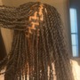 Large Knotless Braids