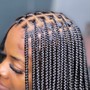 Small bohemian braids