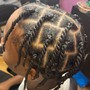 Large Feed-In's (cornrows starting price)