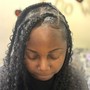 Braids- plaits with natural hair