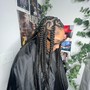 Large Knotless Braids