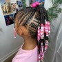 Heart Knotless Braids