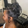 Sleek Ponytail Wand Curls/crimps