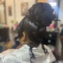 sleek Ponytail with extensions