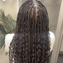 Traditional Small Braids with Wash