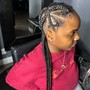 Big knotless braids 48