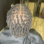 Cornrows with Natural Hair