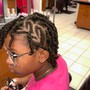 Kid's Braids / twist  take down