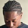 Men’s wash and basic Braids